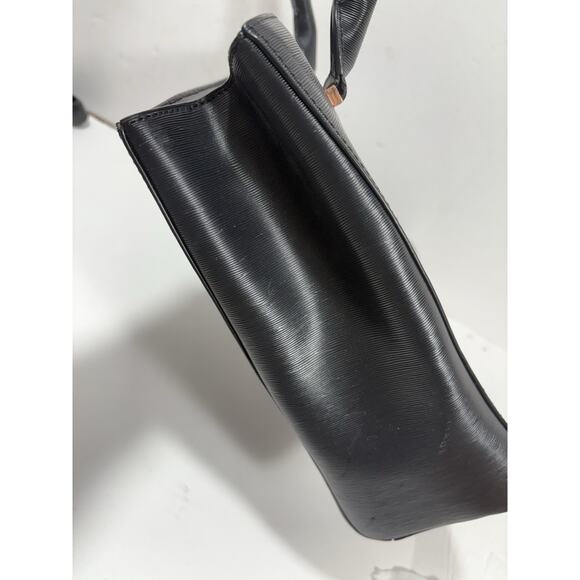 Ted Baker Epi Callaa Bow Detailed Black Leather Shoulder Bag Purse See‎ Pictures - Picture 5 of 15